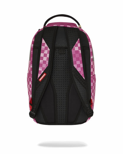 Sprayground PINK CAMOCHECK BACKPACK