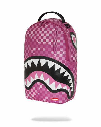 Sprayground PINK CAMOCHECK BACKPACK