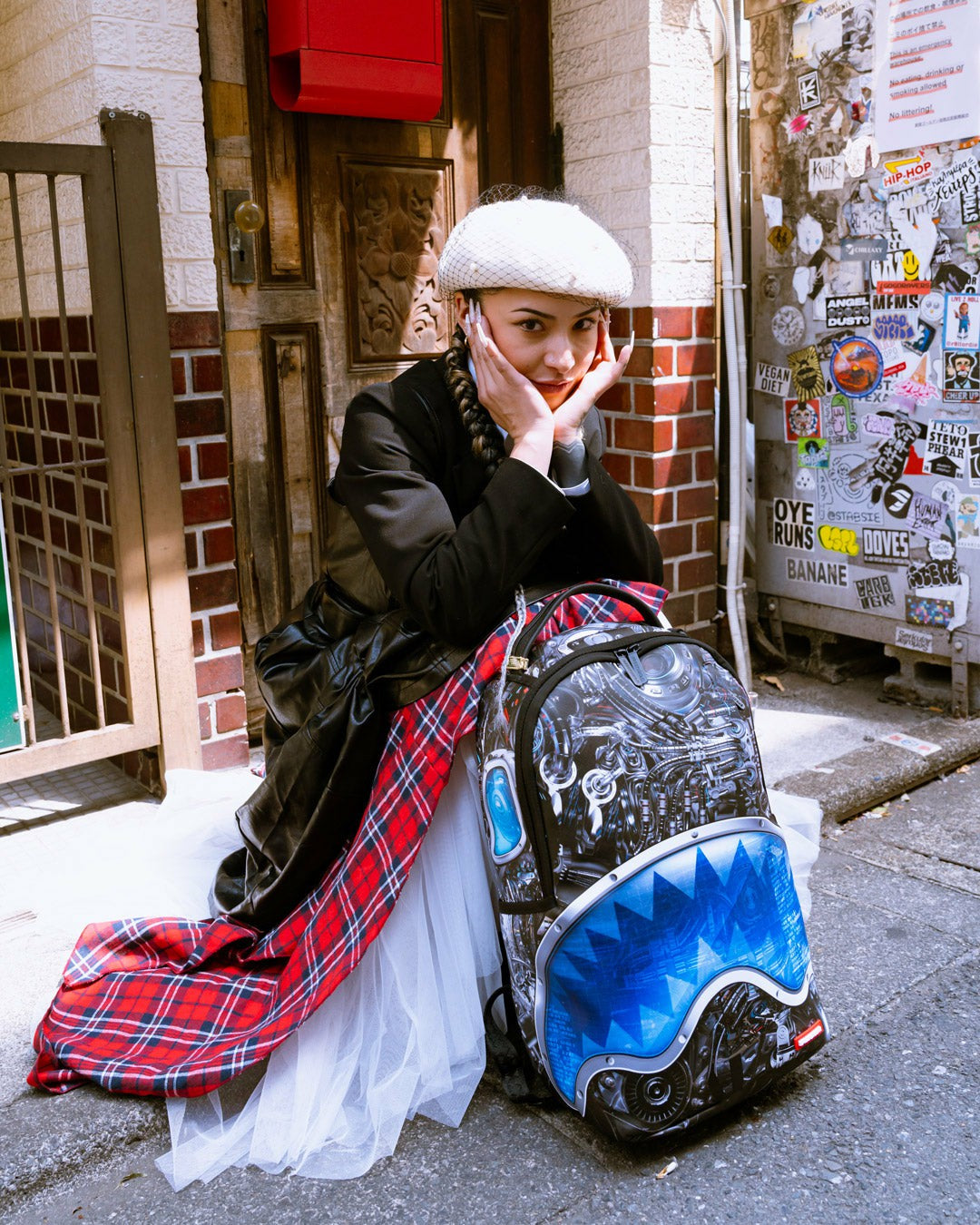 Sprayground ENGINEERED FOR EXCELLENCE DLXR BACKPACK
