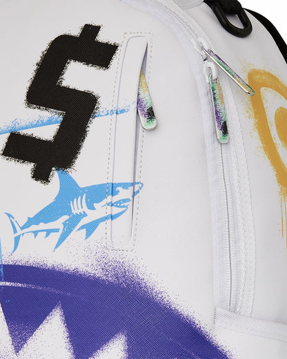 Sprayground SHARK CENTRAL CUT OUT FOR GREATNESS DLXSV BACKPACK