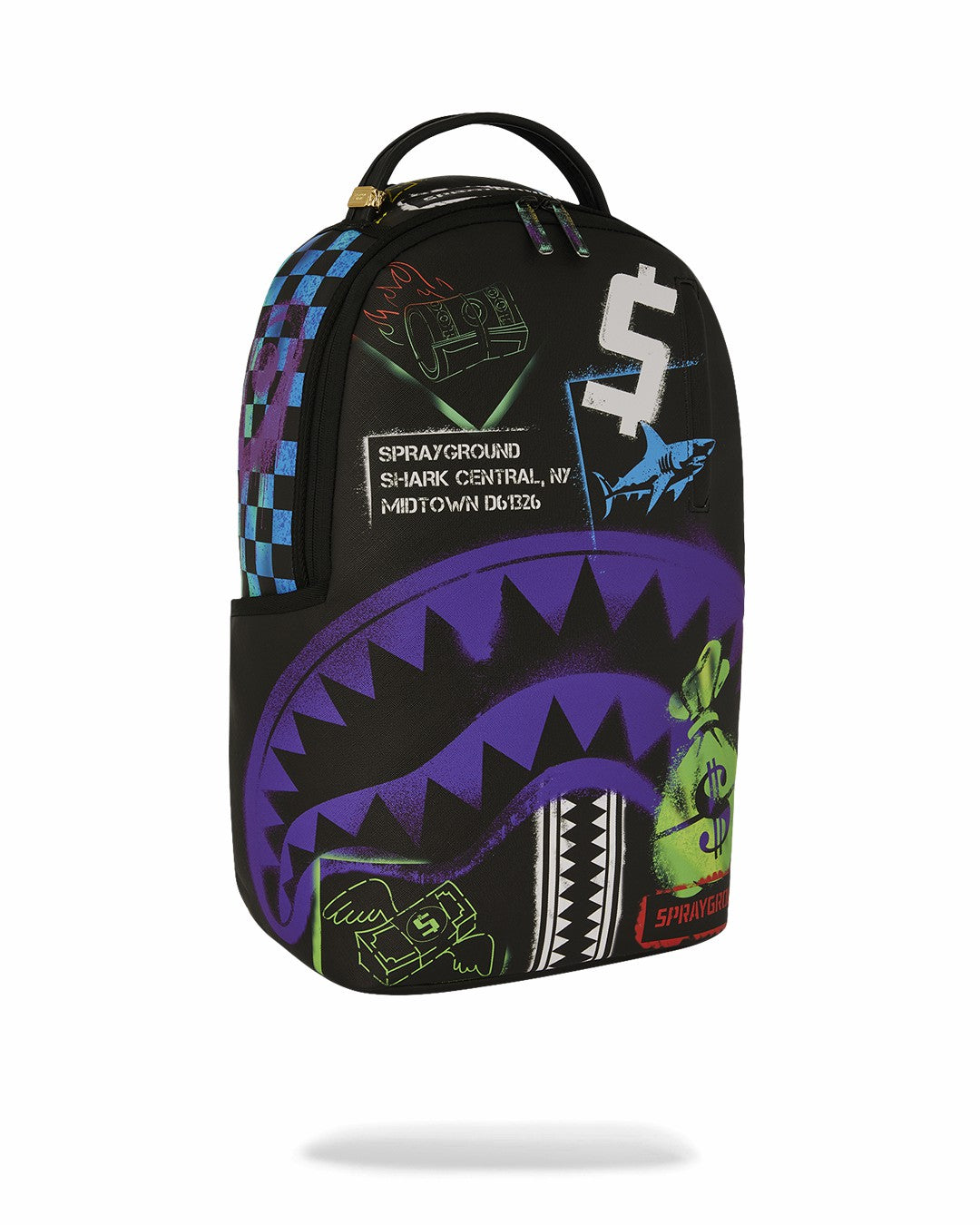 Sprayground SHARK CENTRAL X DLXSV BACKPACK