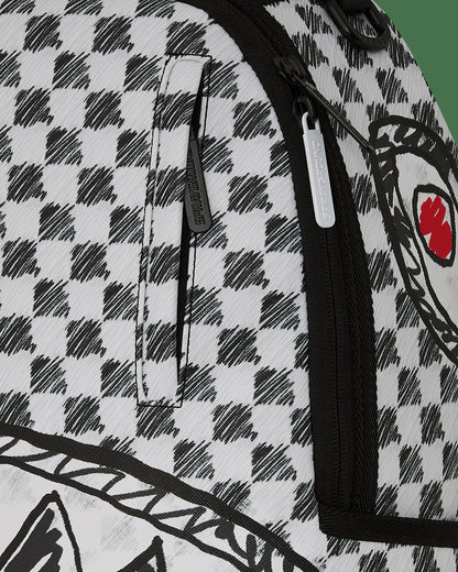 Sprayground SCRIBBLE DRIBBLE CHECK BACKPACK