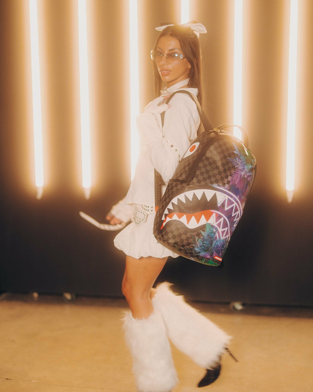 Sprayground WELCOME TO THE PARTY DLXSV BACKPACK