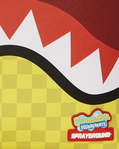 Sprayground SPONGEBOB SQUARE CHECK FLEX DLXSV BACKPACK
