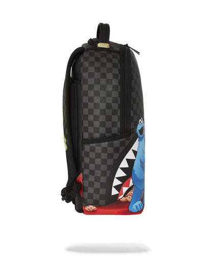 Sprayground SESAME STREET COOKIE MONSTER SNACK ATTACK DLXSV BACKPACK