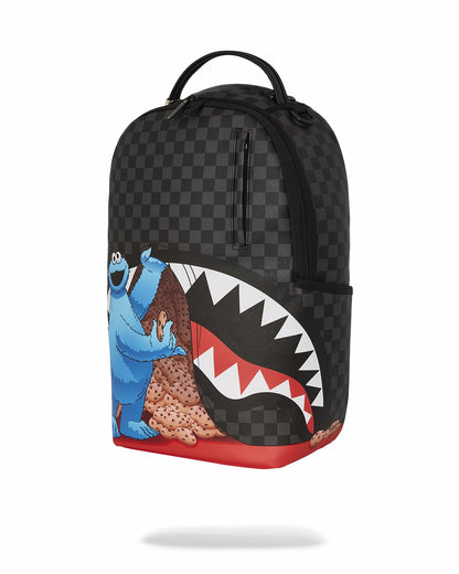 Sprayground SESAME STREET COOKIE MONSTER SNACK ATTACK DLXSV BACKPACK
