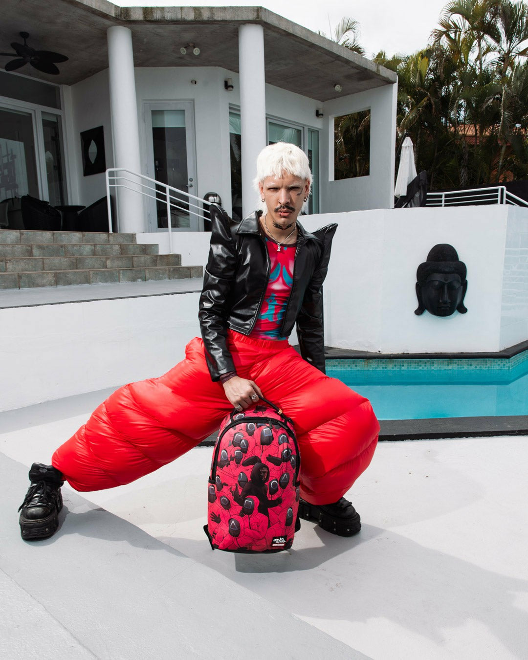 Sprayground SQUID GAME COLLAB FRONT MAN CREW BACKPACK