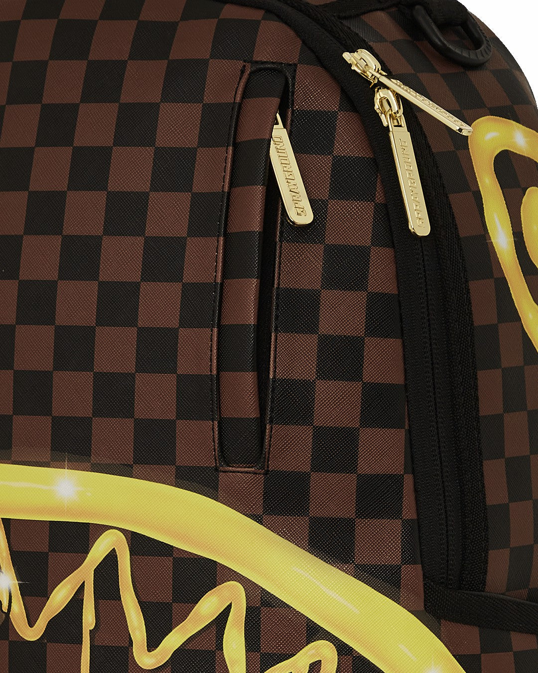 Sprayground RICHIE RICH PAINT THE SHARK GOLD BACKPACK