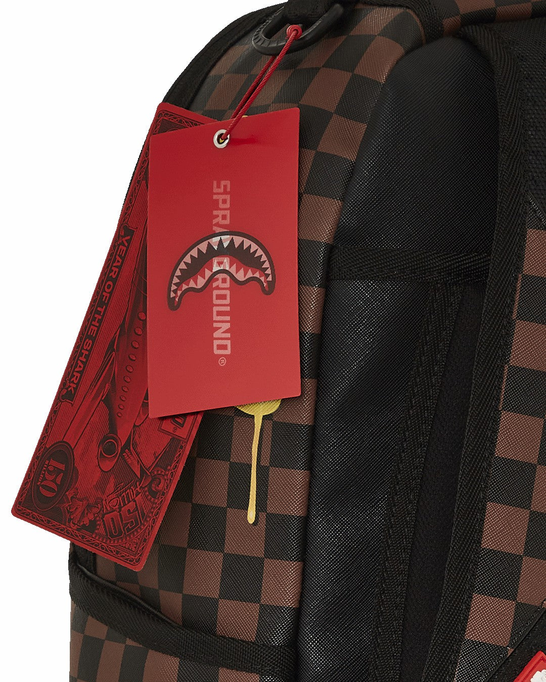 Sprayground RICHIE RICH PAINT THE SHARK GOLD BACKPACK