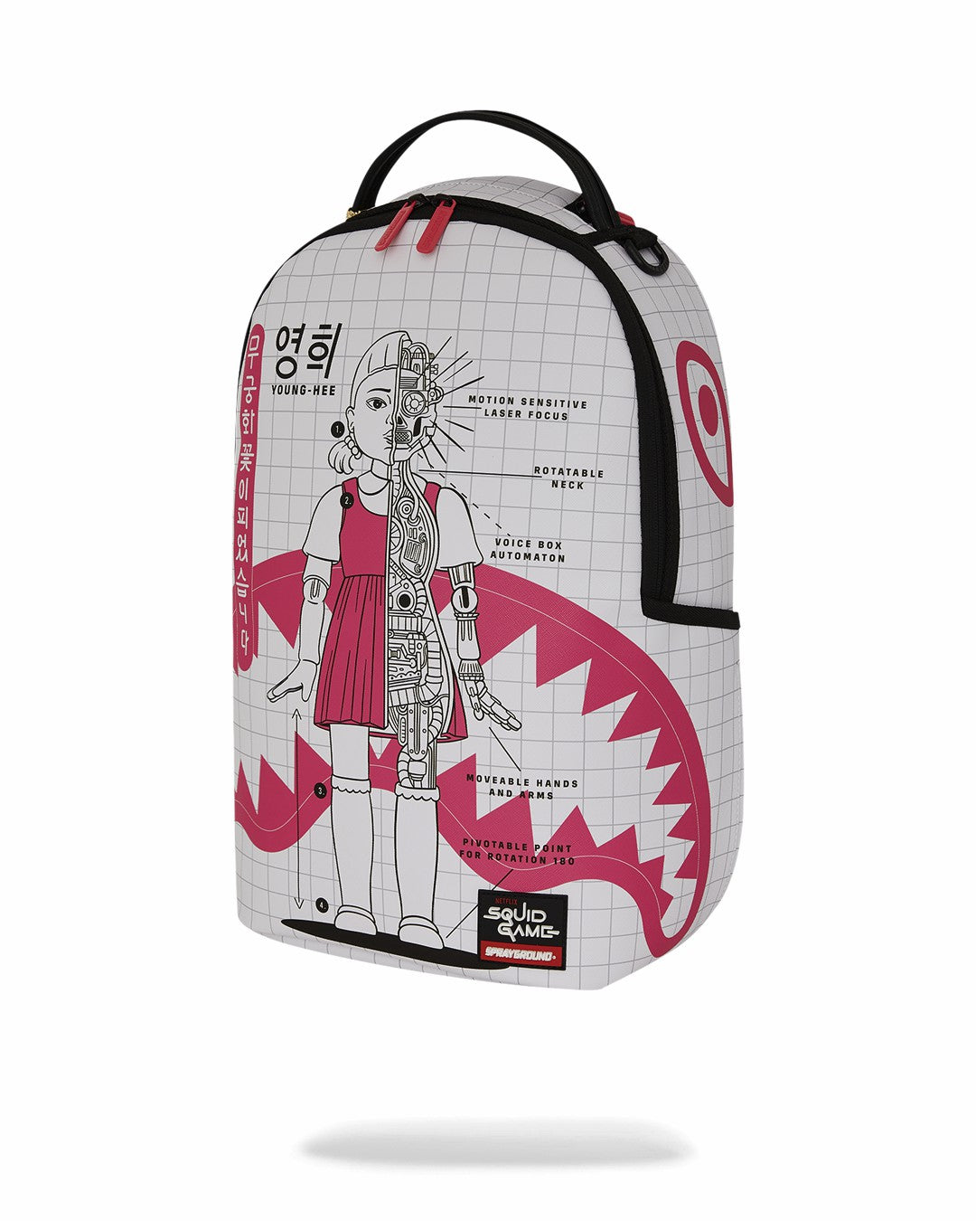 Sprayground SQUID GAME COLLAB ROBOT GIRL BACKPACK