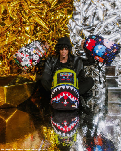 Sprayground PACMAN LEVELED-UP ART BACKPACK
