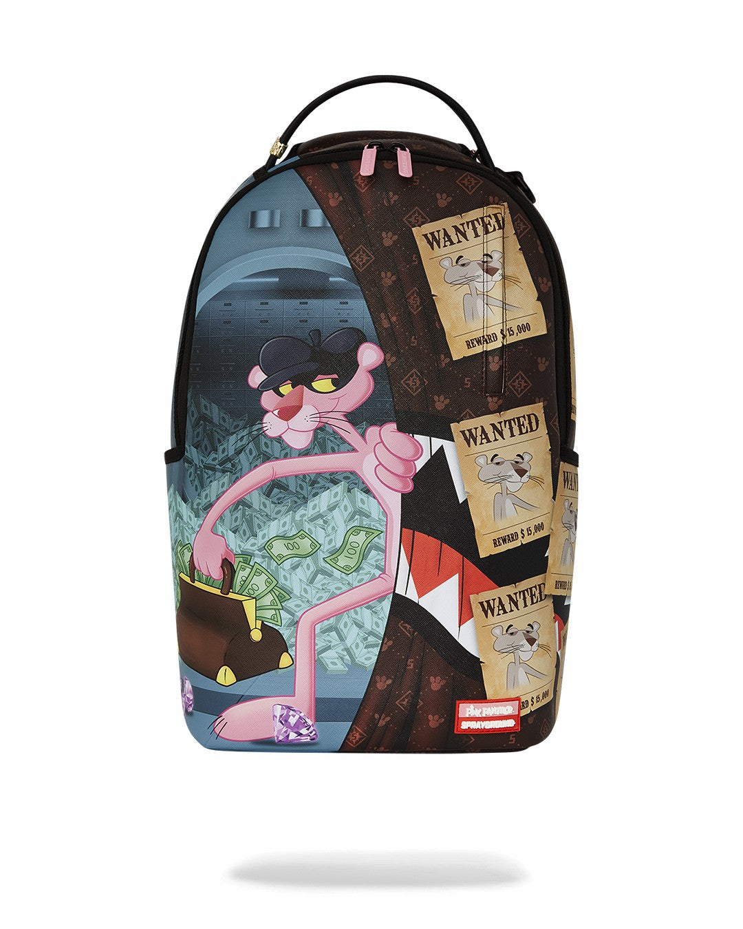Sprayground PINK PANTHER HEIST GETAWAY DLXV BACKPACK