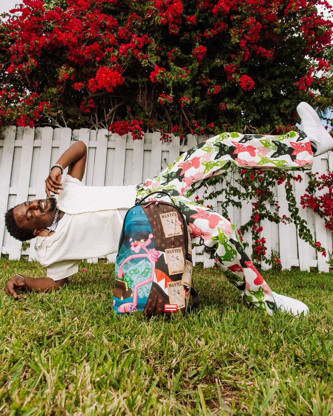 Sprayground PINK PANTHER HEIST GETAWAY DLXV BACKPACK