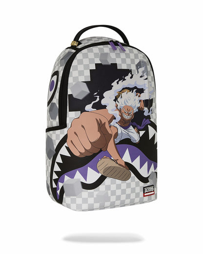 Sprayground ONE PIECE GEAR 5 LUFFY CHECKERED SMASH