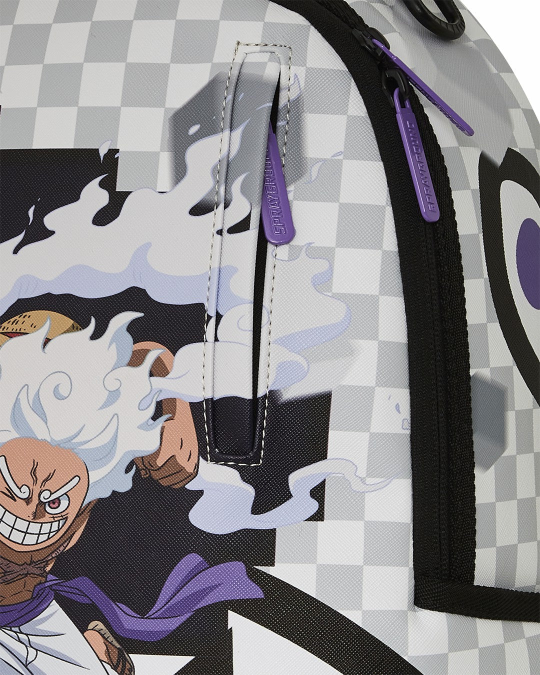 Sprayground ONE PIECE GEAR 5 LUFFY CHECKERED SMASH