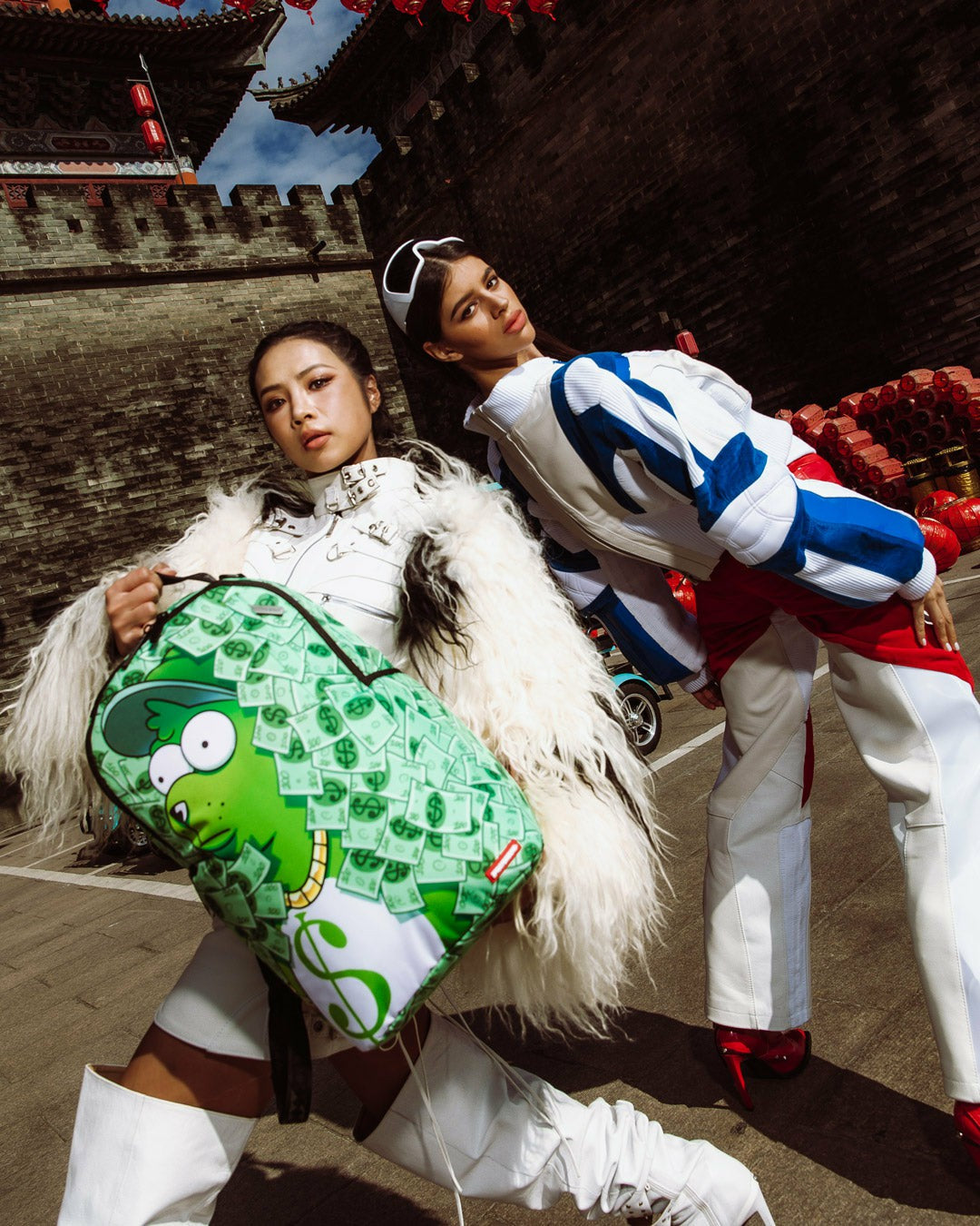 Sprayground MONEY BEAR MONEY BUSH BACKPACK