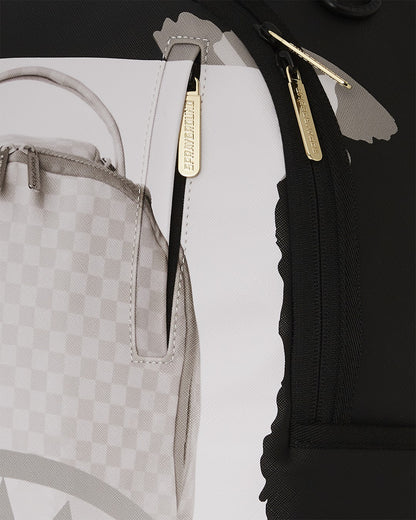 Sprayground BAG ON BAG OPTICAL ILLUSION SHARKS IN PARIS BACKPACK