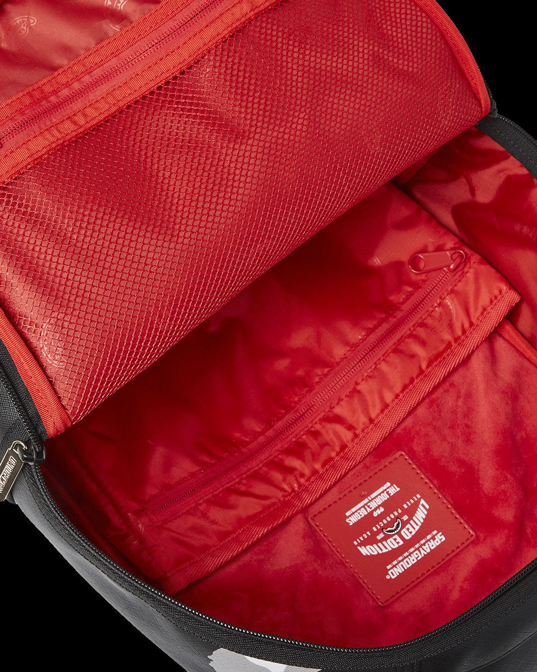 Sprayground BAG ON BAG OPTICAL ILLUSION SHARKS IN PARIS BACKPACK