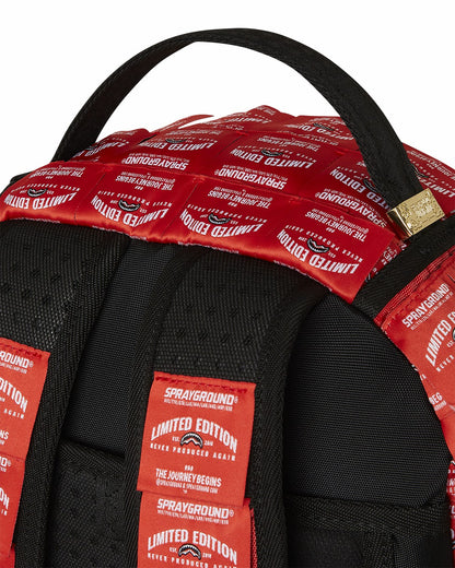 Sprayground MADE OF WOVEN LABELS SHARK BACKPACK