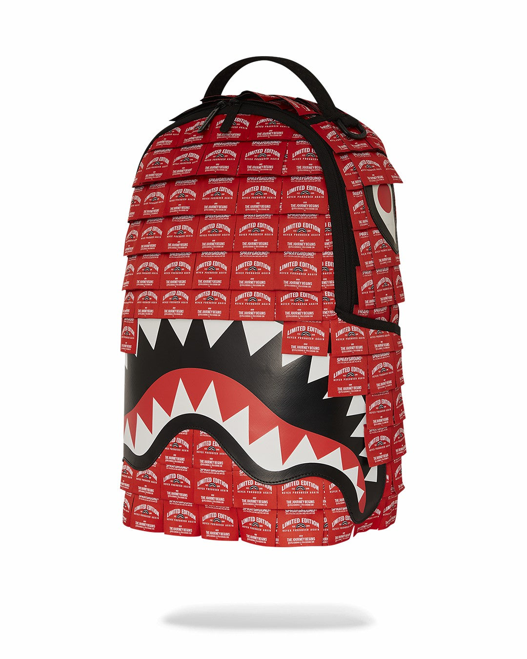 Sprayground MADE OF WOVEN LABELS SHARK BACKPACK