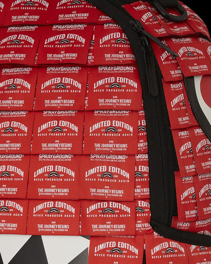 Sprayground MADE OF WOVEN LABELS SHARK BACKPACK