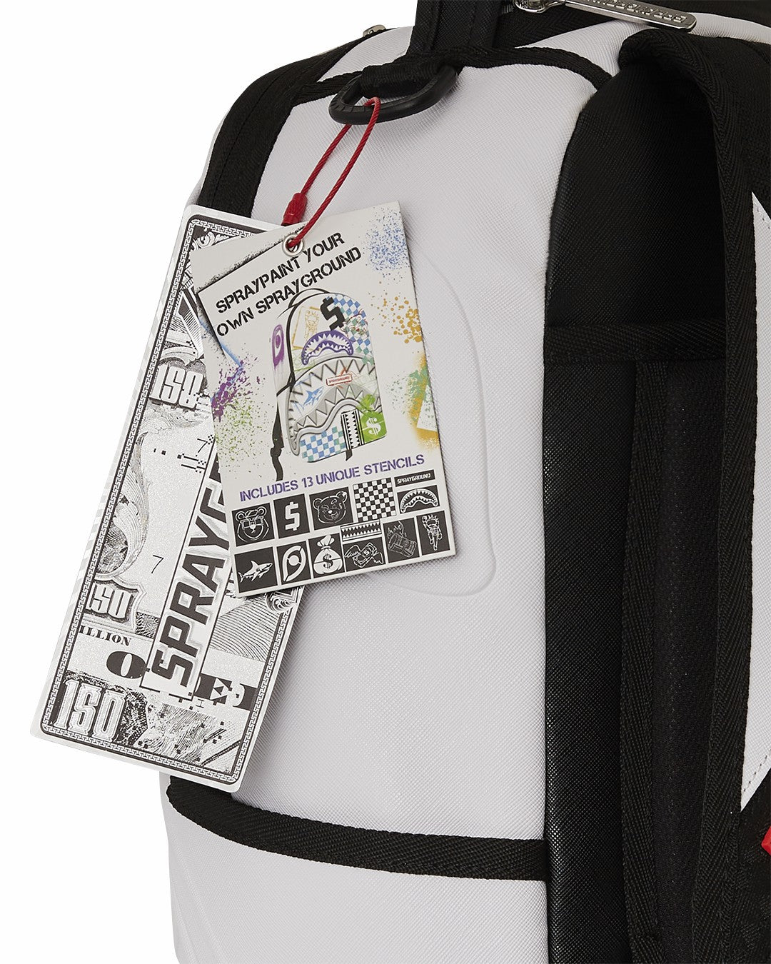 Sprayground GRAFFITI ARTIST - DESIGN YOUR OWN BACKPACK - 9 STENCILS INCLUDED
