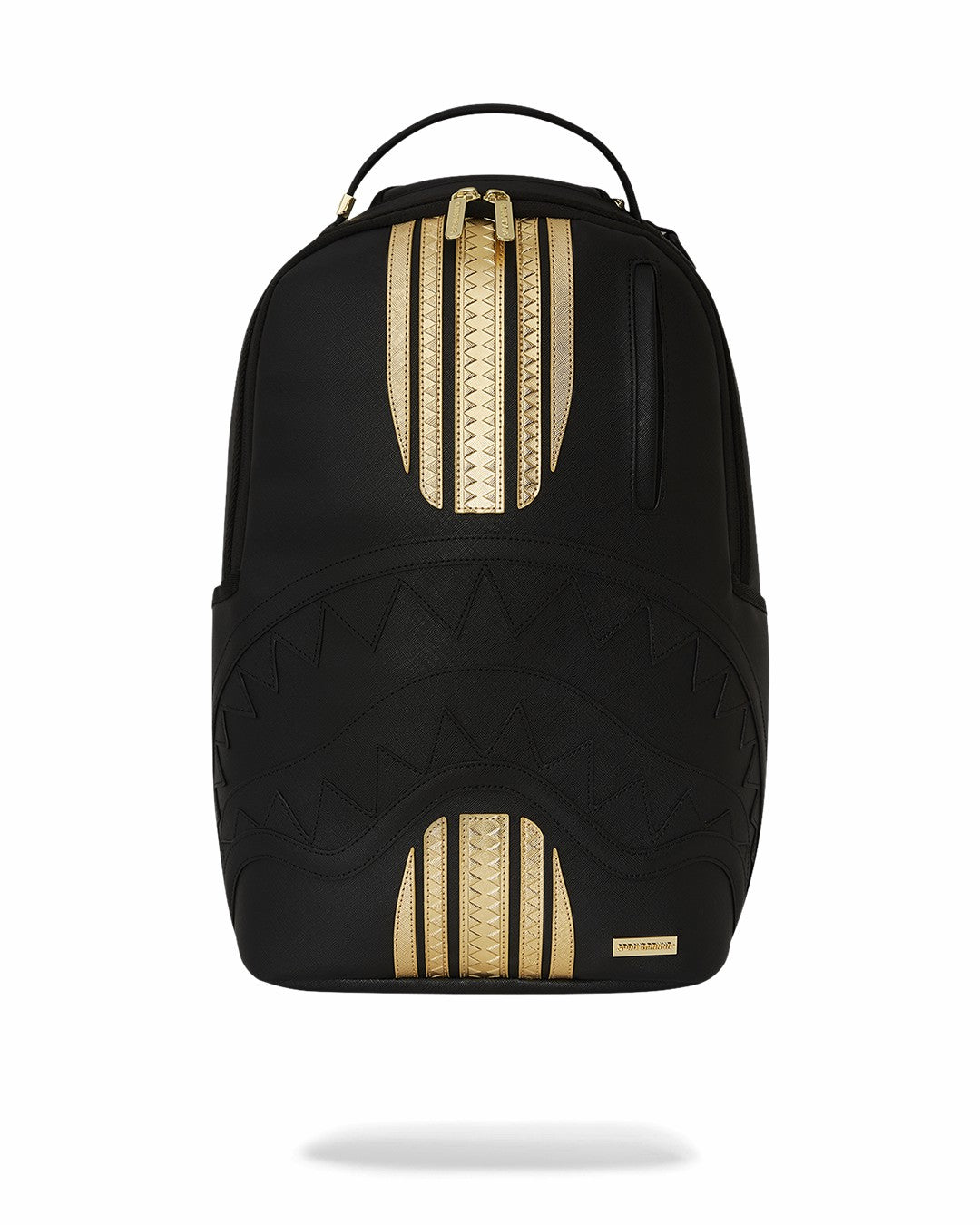 Sprayground GOLD AND BLACK RACING STRIPES BACKPACK