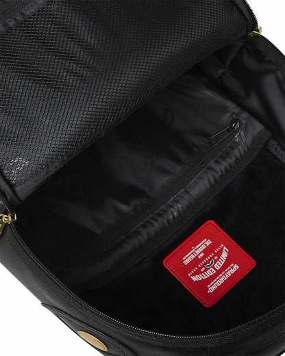 Sprayground GOLD AND BLACK RACING STRIPES BACKPACK