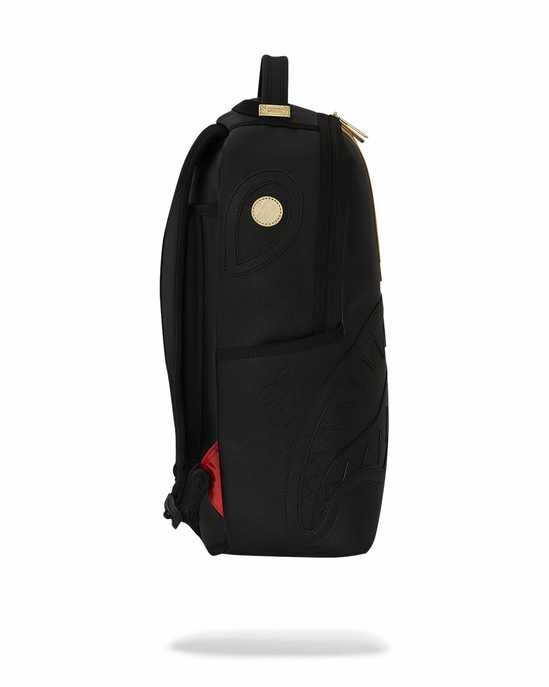 Sprayground GOLD AND BLACK RACING STRIPES BACKPACK
