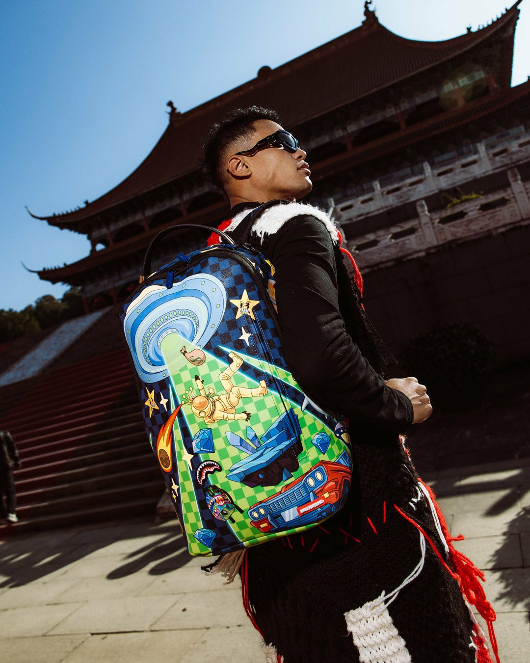 Sprayground SPACE WARPED BACKPACK