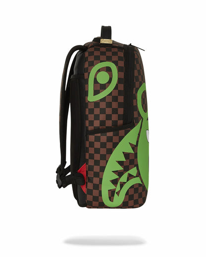 Sprayground GREEN MONEY BEAR DLXSV BACKPACK