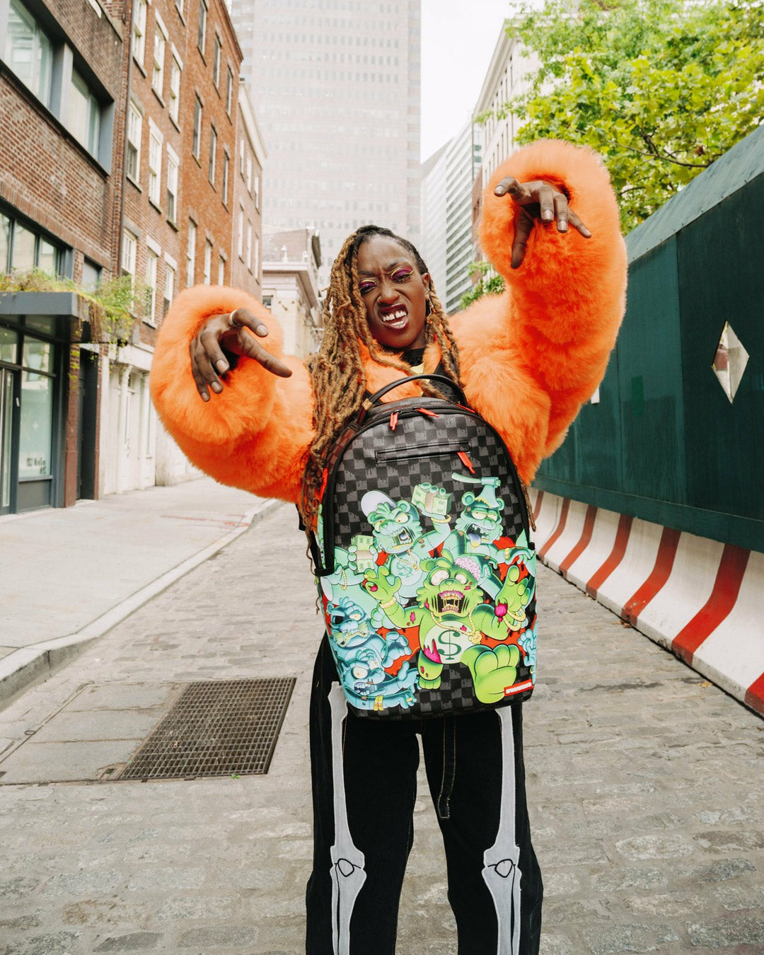 Sprayground ZOMBIE AND THE GANG BACKPACK