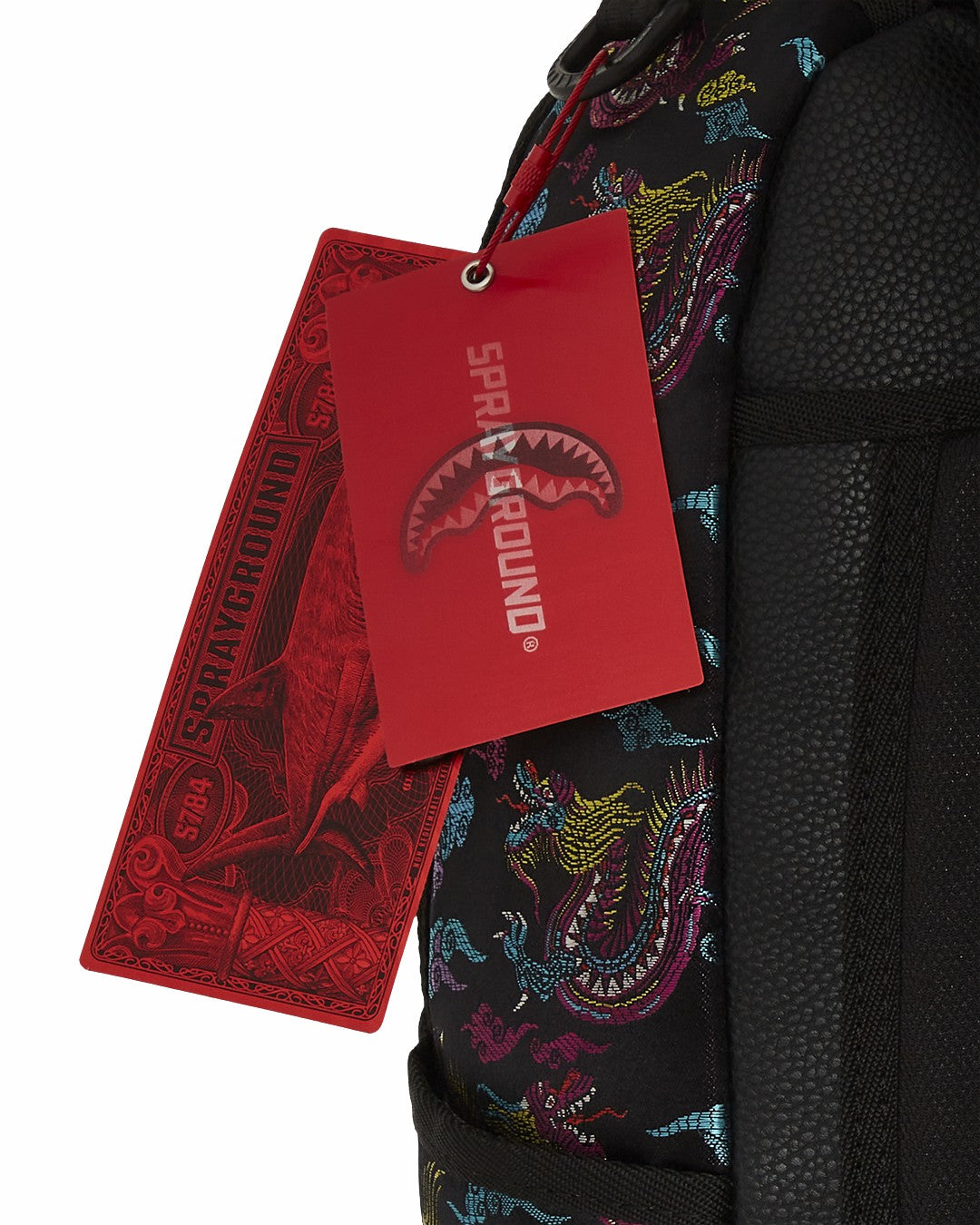 Sprayground EMBROIDERED DRAGONS DLX BACKPACK