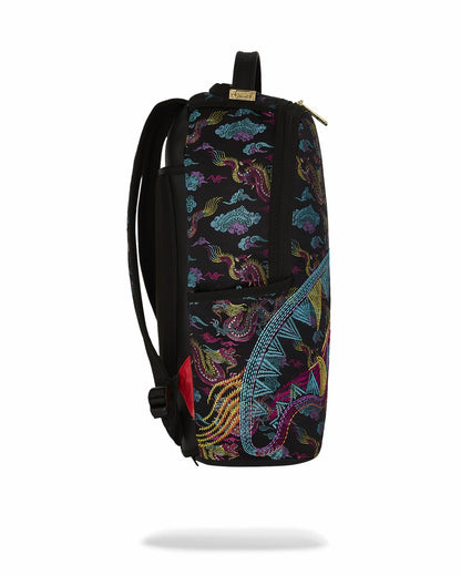 Sprayground EMBROIDERED DRAGONS DLX BACKPACK