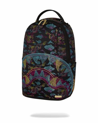 Sprayground EMBROIDERED DRAGONS DLX BACKPACK