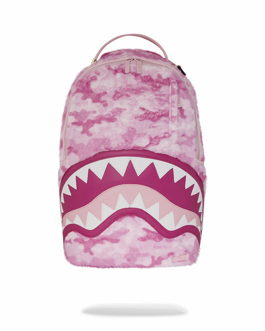 Sprayground FURRROCIOUS IN PINK DLXSF BACKPACK