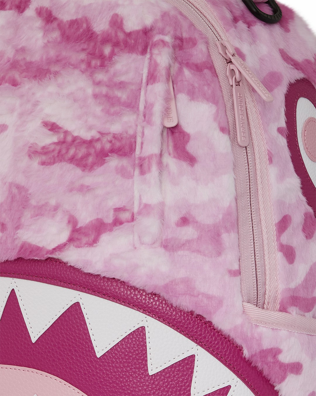 Sprayground FURRROCIOUS IN PINK DLXSF BACKPACK