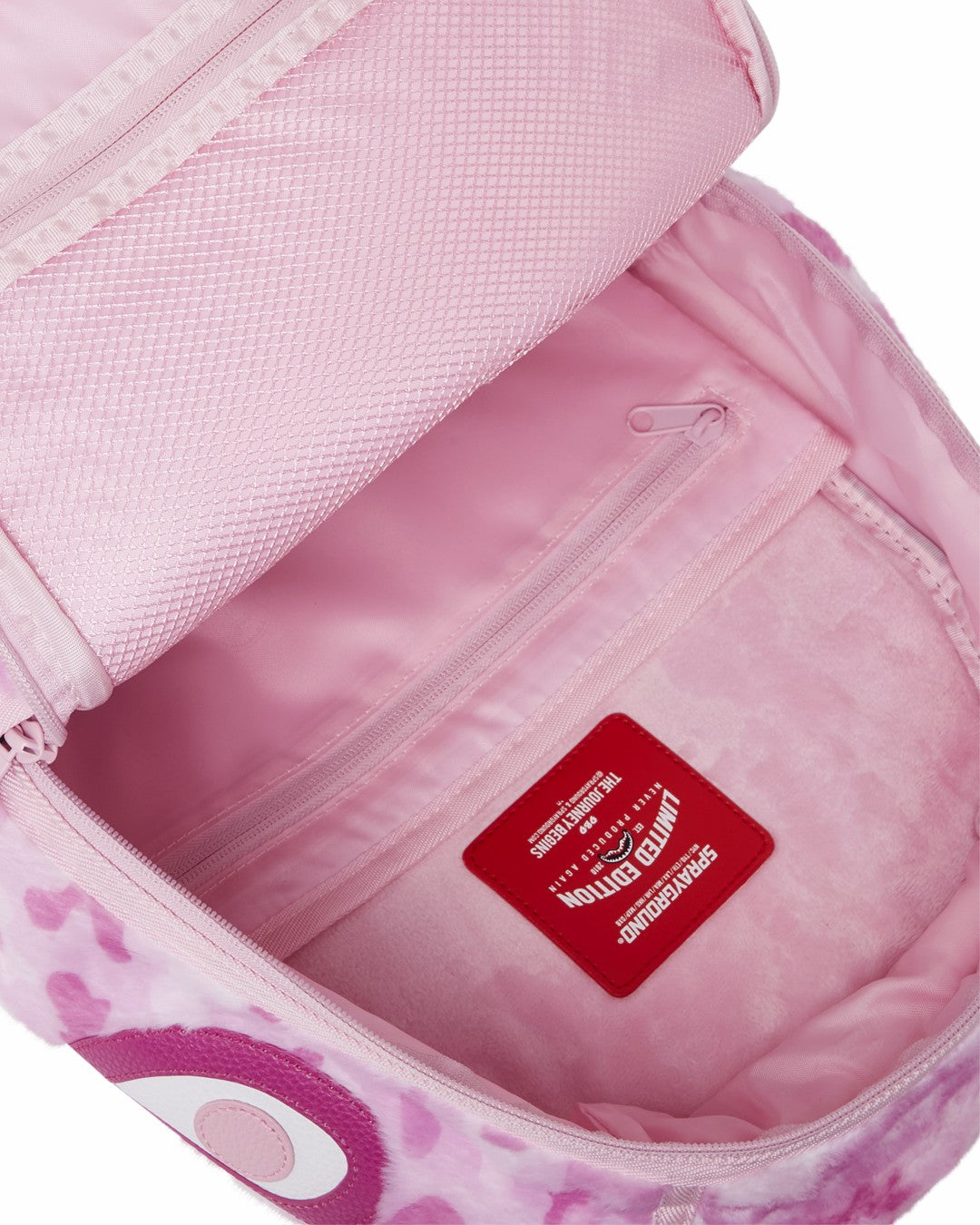 Sprayground FURRROCIOUS IN PINK DLXSF BACKPACK