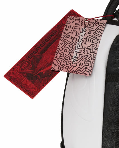 Sprayground KEITH HARING BIG BLUE PURSE ART BACKPACK