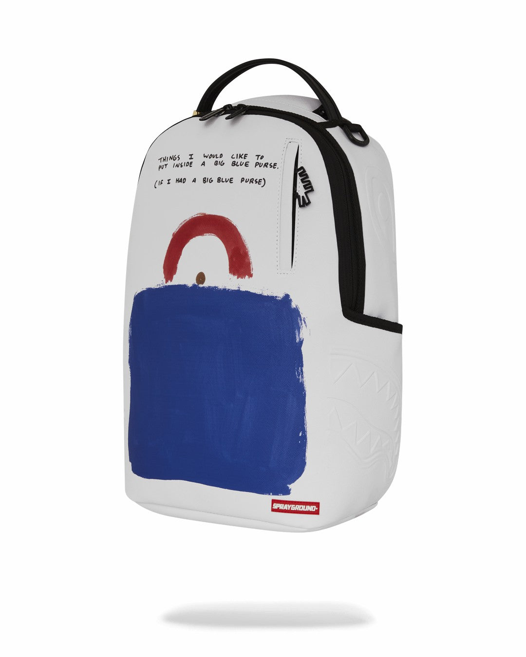 Sprayground KEITH HARING BIG BLUE PURSE ART BACKPACK