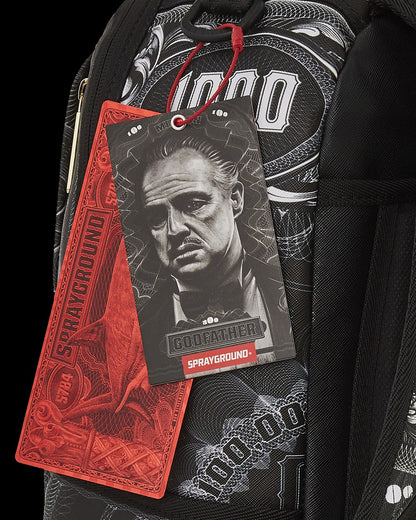Sprayground STRICTLY BUSINESS BACKPACK - THE GODFATHER COLLAB