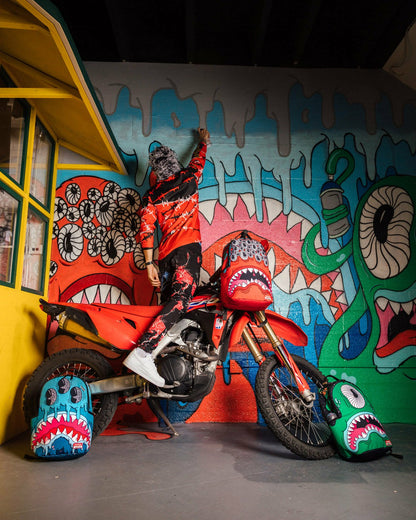 Sprayground JORGE RODRIGUEZ THE ARTIST COLLAB BLINKY SHARK BACKPACK