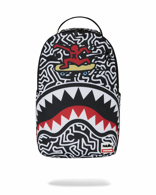 Sprayground KEITH HARING SKATER SHARK DLXSR BACKPACK