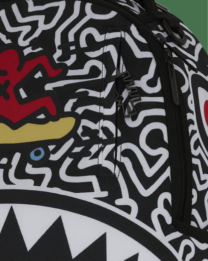 Sprayground KEITH HARING SKATER SHARK DLXSR BACKPACK