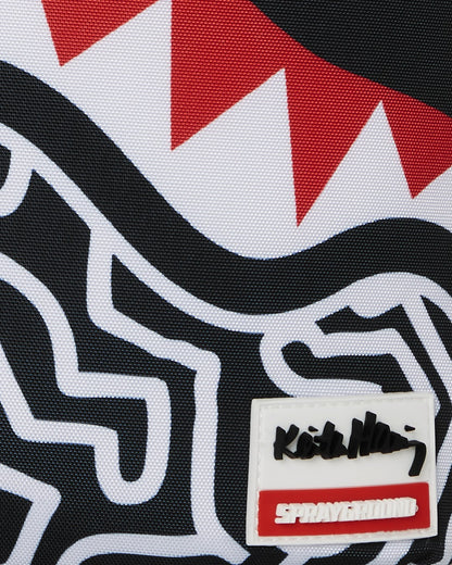 Sprayground KEITH HARING SKATER SHARK DLXSR BACKPACK