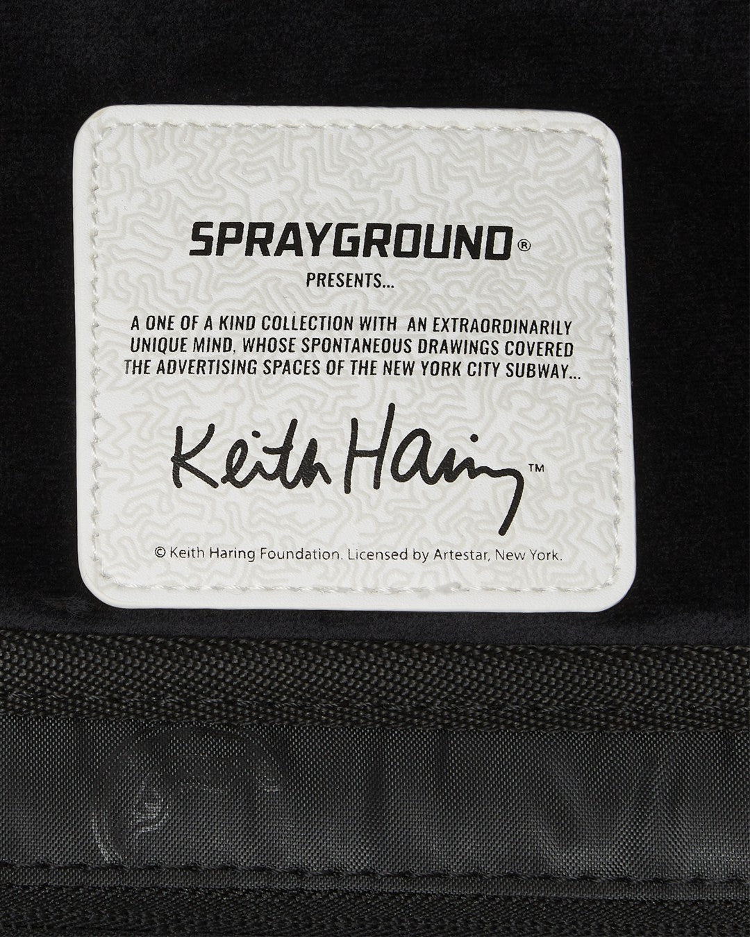 Sprayground KEITH HARING SKATER SHARK DLXSR BACKPACK
