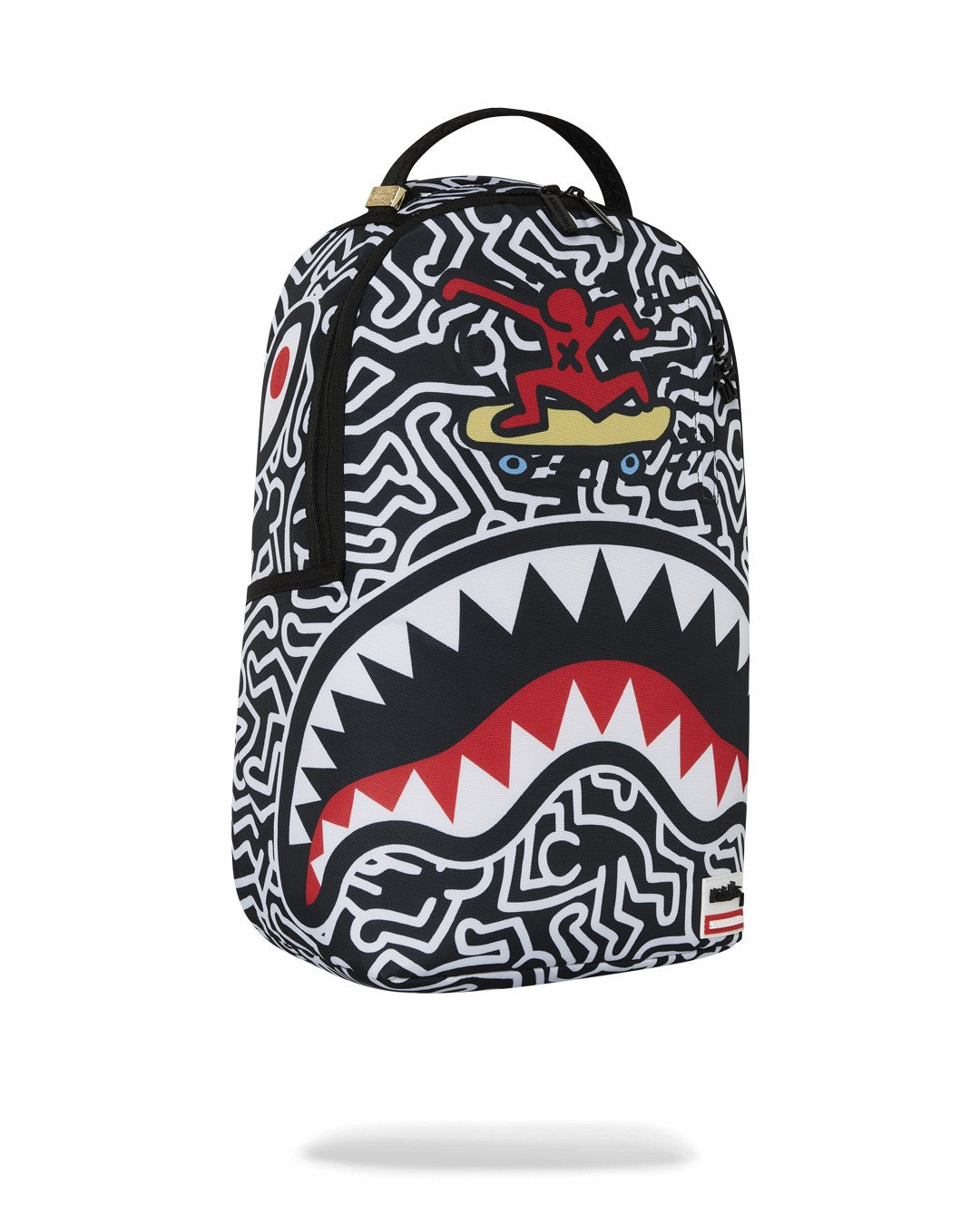 Sprayground KEITH HARING SKATER SHARK DLXSR BACKPACK