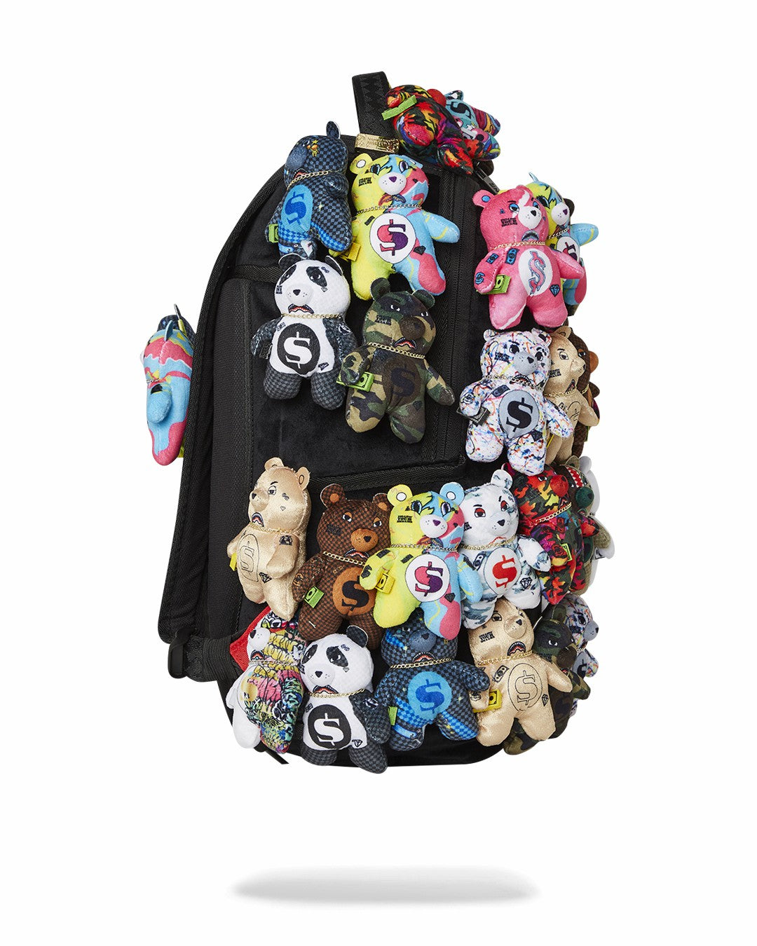 Sprayground PACK OF BEARS REAL PLUSH BEARS RUNWAY PIECE BACKPACK - SUPER EXCLUSIVE