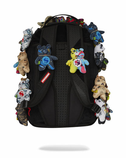 Sprayground PACK OF BEARS REAL PLUSH BEARS RUNWAY PIECE BACKPACK - SUPER EXCLUSIVE