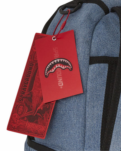 Sprayground STONE WASH 3D SHARK BACKPACK
